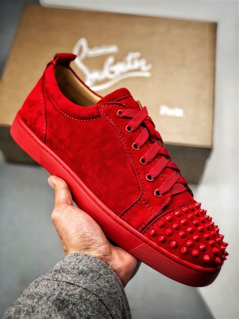 louis vuitton red bottom shoes for men|christian louboutin men's studded shoes.